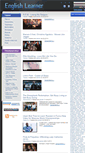 Mobile Screenshot of englishlearner.ru